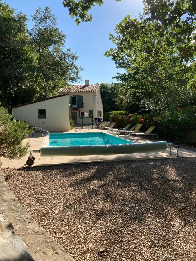 Maison Avec Piscine Chauffee Entre Mer Et Montagne Montauriol  Εξωτερικό φωτογραφία